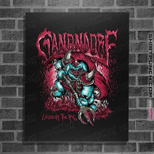 Load image into Gallery viewer, Daily_Deal_Shirts Posters / 4&quot;x6&quot; / Black Ganondorf
