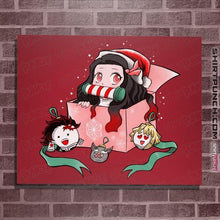 Load image into Gallery viewer, Secret_Shirts Posters / 4&quot;x6&quot; / Red Christmas Of Demons
