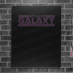 Shirts Posters / 4"x6" / Black Battleship Galaxy