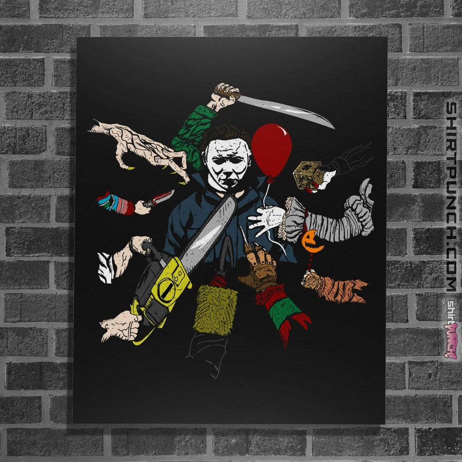 Shirts Posters / 4"x6" / Black Hallowick