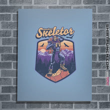 Load image into Gallery viewer, Shirts Posters / 4&quot;x6&quot; / Powder Blue Outdoor Skeletor
