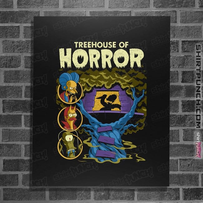 Daily_Deal_Shirts Posters / 4"x6" / Black Treehouse Comics