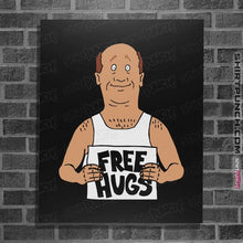 Load image into Gallery viewer, Secret_Shirts Posters / 4&quot;x6&quot; / Black Bill Hugs

