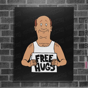 Secret_Shirts Posters / 4"x6" / Black Bill Hugs