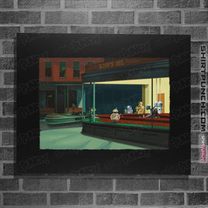 Shirts Posters / 4"x6" / Black Nightdroids