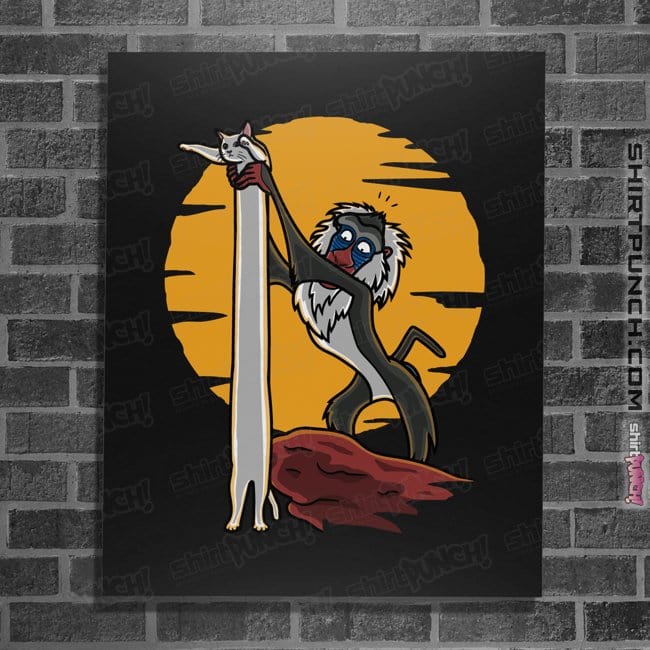 Daily_Deal_Shirts Posters / 4"x6" / Black Elastic King!