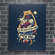 Load image into Gallery viewer, Shirts Posters / 4&quot;x6&quot; / Navy Warrior Of Love

