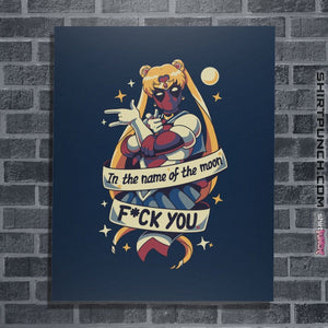 Shirts Posters / 4"x6" / Navy Warrior Of Love