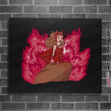 Load image into Gallery viewer, Shirts Posters / 4&quot;x6&quot; / Black The Little Witch
