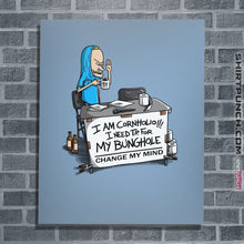 Load image into Gallery viewer, Shirts Posters / 4&quot;x6&quot; / Powder Blue Change My Mind
