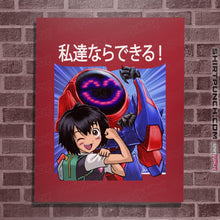 Load image into Gallery viewer, Shirts Posters / 4&quot;x6&quot; / Red Peni Can Do Whatever A Spider Can
