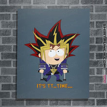 Load image into Gallery viewer, Daily_Deal_Shirts Posters / 4&quot;x6&quot; / Indigo Blue Duel Time
