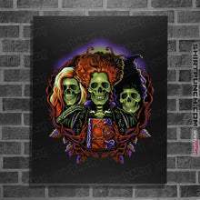 Load image into Gallery viewer, Daily_Deal_Shirts Posters / 4&quot;x6&quot; / Black Sinister Sisters
