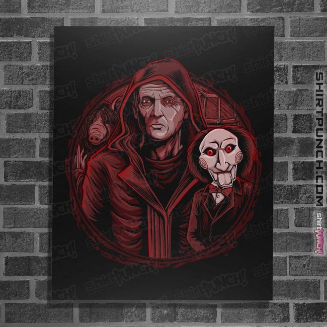 Daily_Deal_Shirts Posters / 4"x6" / Black The Game Master