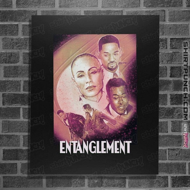 Secret_Shirts Posters / 4"x6" / Black Entanglement