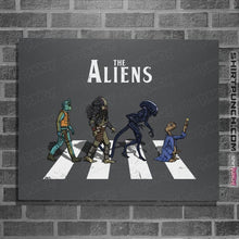 Load image into Gallery viewer, Daily_Deal_Shirts Posters / 4&quot;x6&quot; / Charcoal The Aliens
