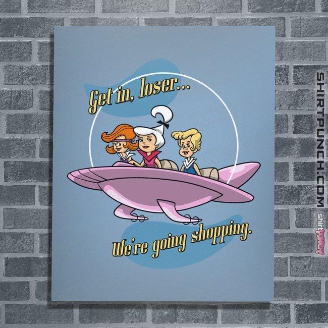 Secret_Shirts Posters / 4"x6" / Powder Blue Get In Judy