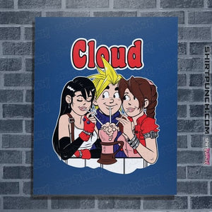 Shirts Posters / 4"x6" / Royal Blue Cloud Comics