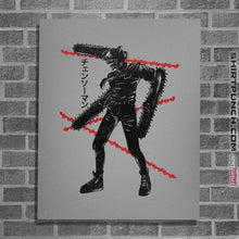 Load image into Gallery viewer, Shirts Posters / 4&quot;x6&quot; / Sports Grey Crimson Chainsaw
