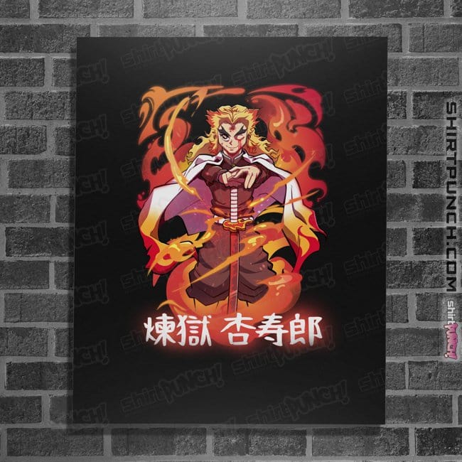 Shirts Posters / 4"x6" / Black The Fire