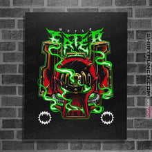 Load image into Gallery viewer, Daily_Deal_Shirts Posters / 4&quot;x6&quot; / Black World Eater Metal
