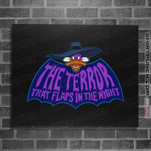 Load image into Gallery viewer, Shirts Posters / 4&quot;x6&quot; / Black The Terror That Flaps
