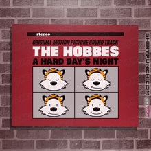 Load image into Gallery viewer, Daily_Deal_Shirts Posters / 4&quot;x6&quot; / Red The Hobbes Album
