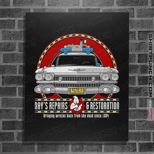 Shirts Posters / 4"x6" / Black Ray's Repair