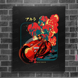 Daily_Deal_Shirts Posters / 4"x6" / Black Akira 88