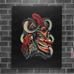 Daily_Deal_Shirts Posters / 4"x6" / Black Hunger For Power