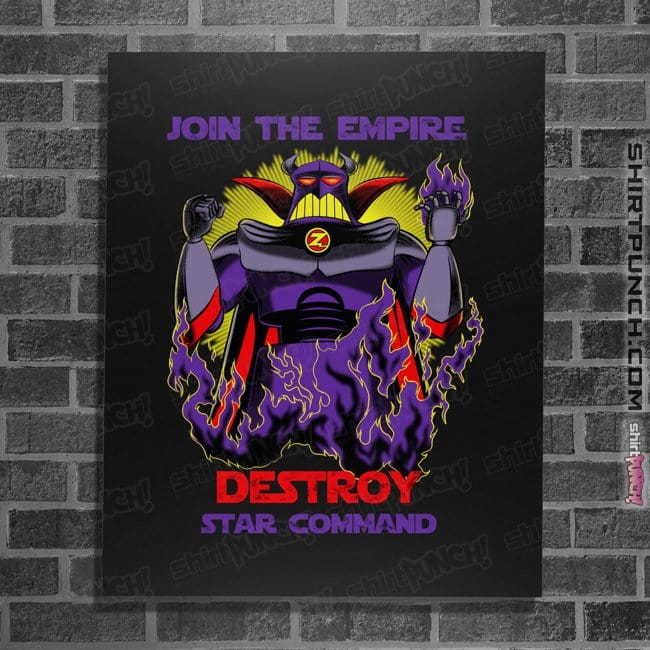 Daily_Deal_Shirts Posters / 4"x6" / Black Join The Empire