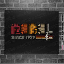 Load image into Gallery viewer, Daily_Deal_Shirts Posters / 4&quot;x6&quot; / Black Rebel Since 1977
