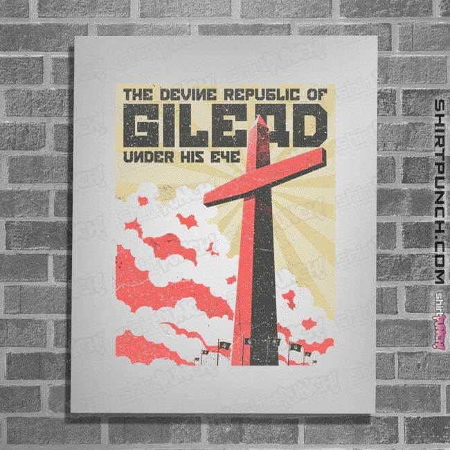 Secret_Shirts Posters / 4"x6" / White Gilead