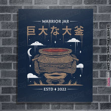 Load image into Gallery viewer, Daily_Deal_Shirts Posters / 4&quot;x6&quot; / Navy The Warrior Jar
