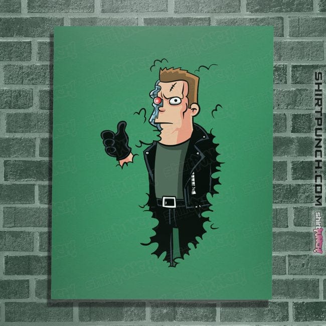 Secret_Shirts Posters / 4"x6" / Irish Green I'll Be Back!
