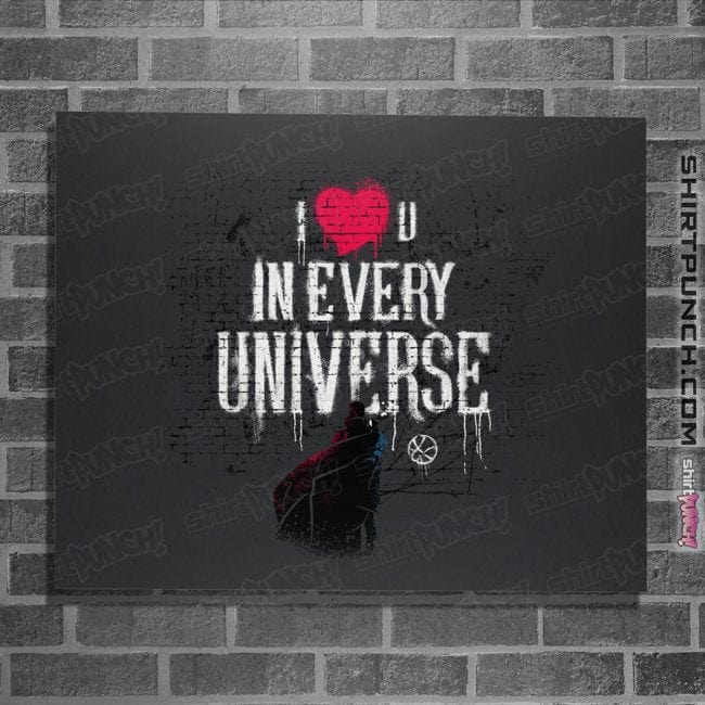 Secret_Shirts Posters / 4"x6" / Dark Heather Universal Love