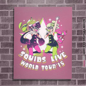 Shirts Posters / 4"x6" / Azalea Squids Live