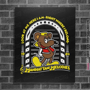 Shirts Posters / 4"x6" / Black Rizzo Melodies