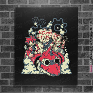 Secret_Shirts Posters / 4"x6" / Black Chrono Ages