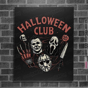 Secret_Shirts Posters / 4"x6" / Black Halloween Club