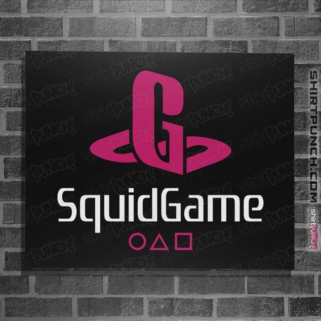 Daily_Deal_Shirts Posters / 4"x6" / Black Squidstation
