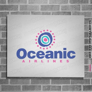 Secret_Shirts Posters / 4"x6" / White Oceanic Airlines Sale