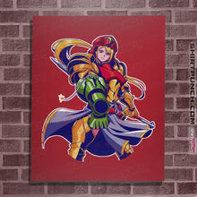 Load image into Gallery viewer, Last_Chance_Shirts Posters / 4&quot;x6&quot; / Red Full Armor Hunter
