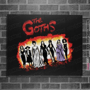Daily_Deal_Shirts Posters / 4"x6" / Black The Goths