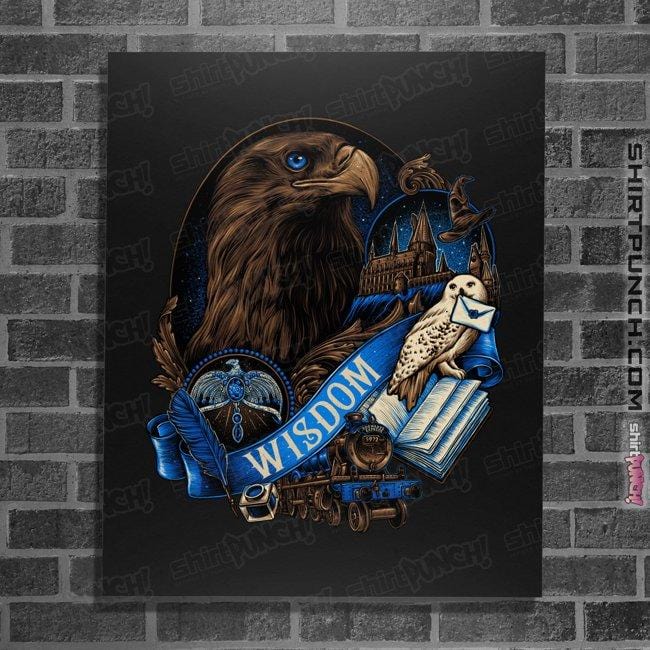 Daily_Deal_Shirts Posters / 4"x6" / Black House Of Wisdom