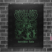 Load image into Gallery viewer, Shirts Posters / 4&quot;x6&quot; / Black Terrible Fate
