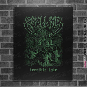 Shirts Posters / 4"x6" / Black Terrible Fate