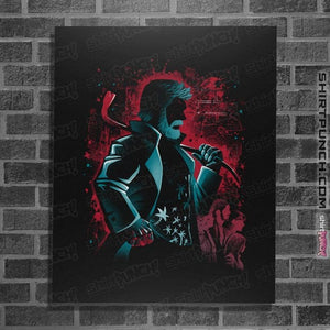 Daily_Deal_Shirts Posters / 4"x6" / Black The Furious Butcher
