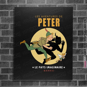 Shirts Posters / 4"x6" / Black Les Adventures De Peter