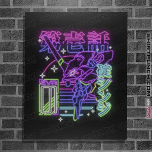 Shirts Posters / 4"x6" / Black Neon EVA